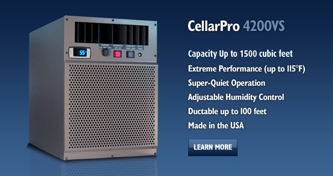 CellarPro 4200VS Wine Cooling Unit