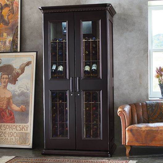 European Country Wine Cabinet