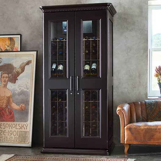 European Country Wine Cabinet