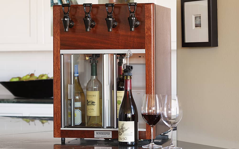 WineKeeper preserving and dispensing systems.