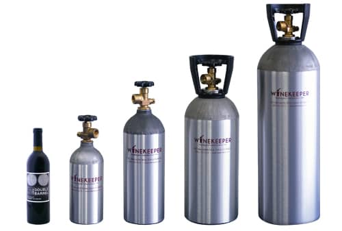 Gas Cylinders Size Comparison